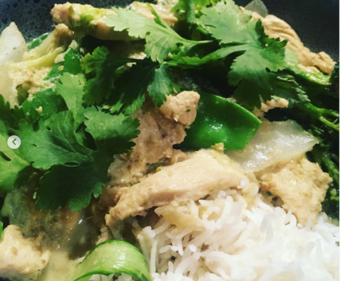 Green Chicken Curry
