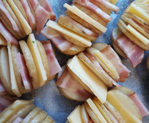 Hasselback Potatoes