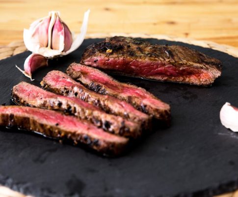 Grilled Flank Steak with Homemade Marinade