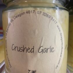Crushed Garlic