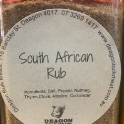 South African Rub